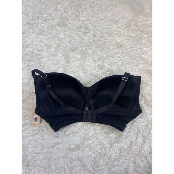 ThirdLove Classic Uplift Plunge Bra 38H 24/7 Underwire Black Adjustable NWT - Picture 2 of 9